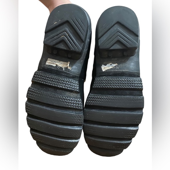 Hunter Tall Rain Boots w/removable knit liner - Black Size 6 - Picture 7 of 12